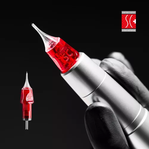 Swiss Color SC RED saját fejlesztésű univerzális tűmodul 1 RLLT többféle tűmérettel