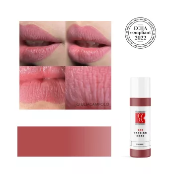 Swiss Color SC702 Passion Rose szájtetováló pigment