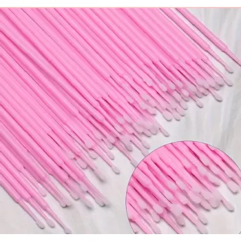 Microbrush kefe - pink 100 db/ csomag