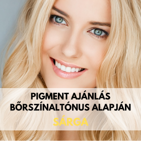 Pigment választás bőrszínaltónus alapján_sárga
